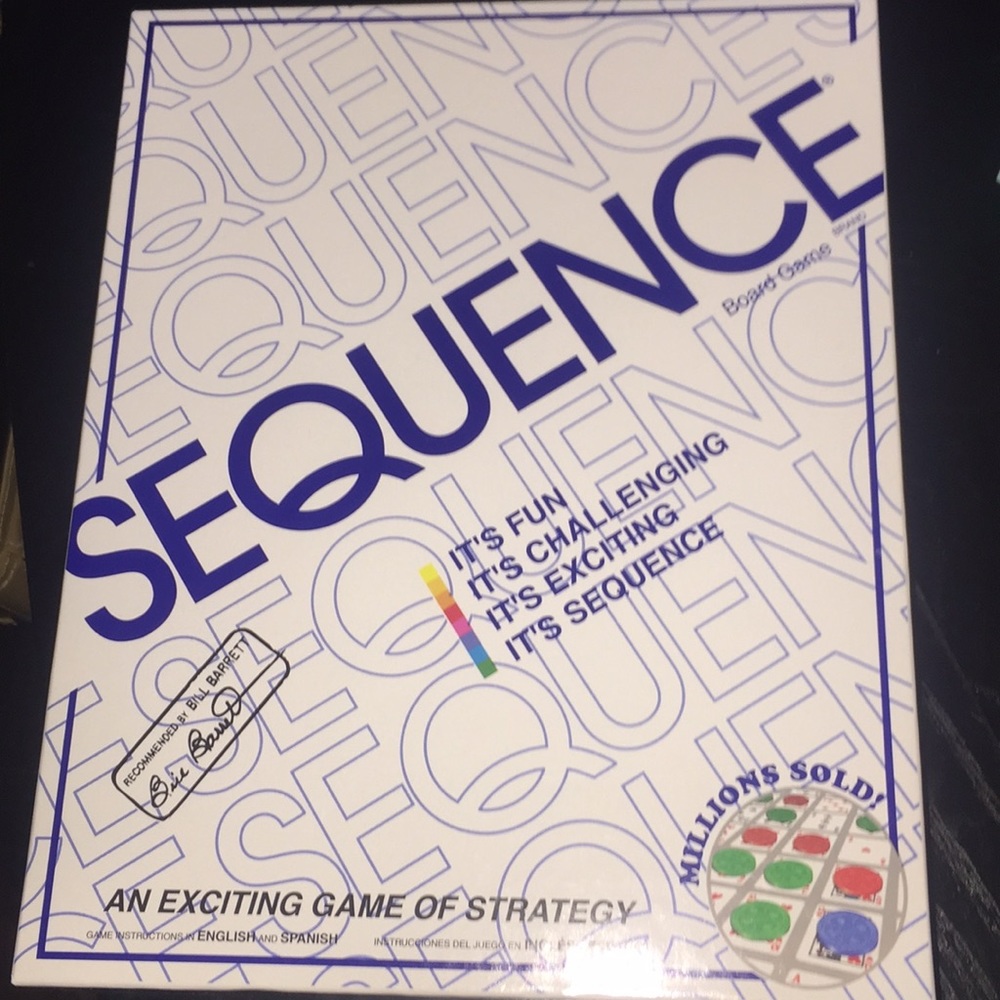 Sequence board game